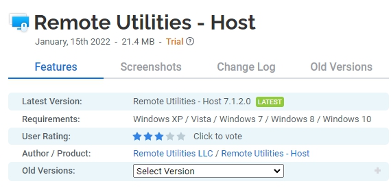 Remote-Utilities-Host