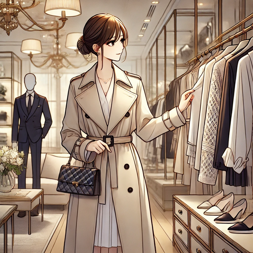 중년여성봄패션