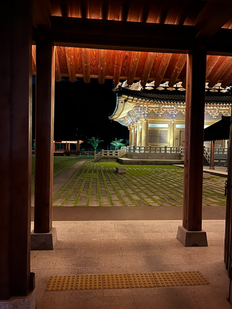 경북 김천 사명대사공원 야경