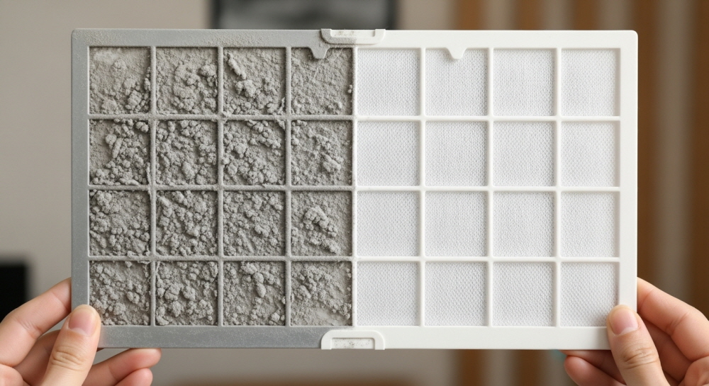 벽걸이 에어컨 물