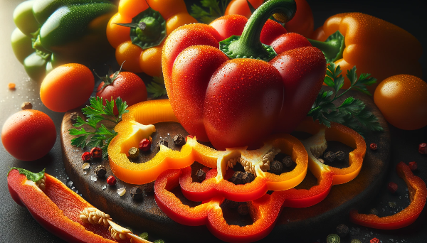 파프리카 vs 피망 영양 비교