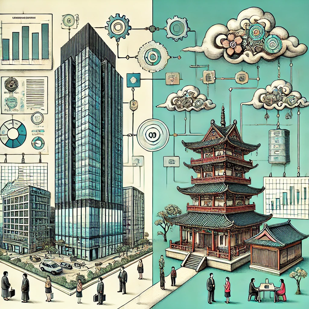 대기업과 중소기업의 프로젝트 관리 스타일 차이: 사례 연구