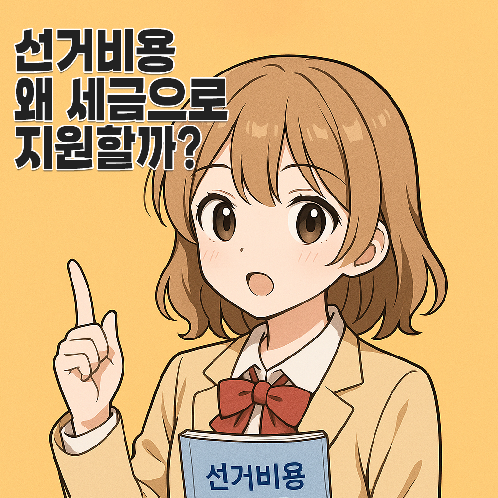 선거비용 보전, 왜 국민 세금으로 지원할까?