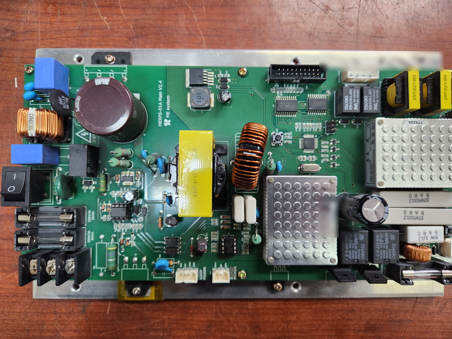 ME SYSTEM 소방수신기파워 MERPS-01A MAIN V2.4 PCB 불량소자 교체
수리 과정 by 메트영남