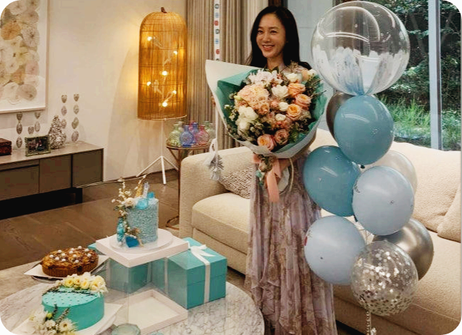 박주미, 53번째 생일 [사진=OSEN]