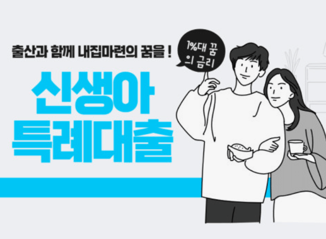 신생아특례대출 조건 및 한도