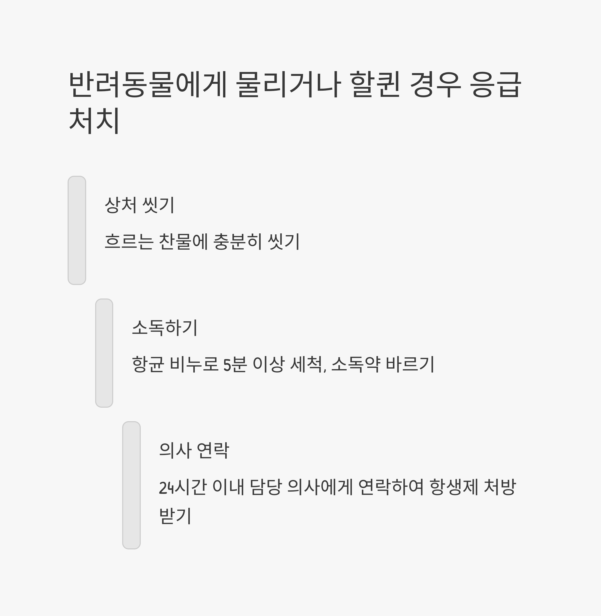 항암치료 반려동물 응급상황
