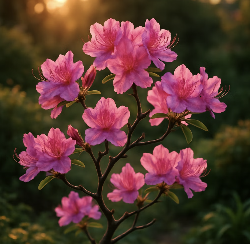 정원의 작은 산&amp;#44; 산철쭉의 매력