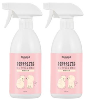 탐사 반려동물 탈취제 플로럴머스크향, 550ml, 2개입