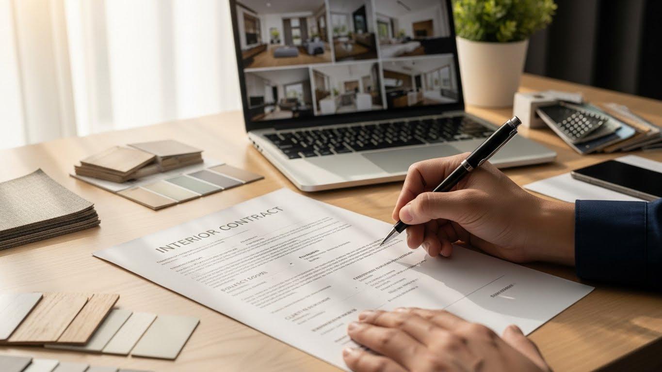 인테리어 계약서