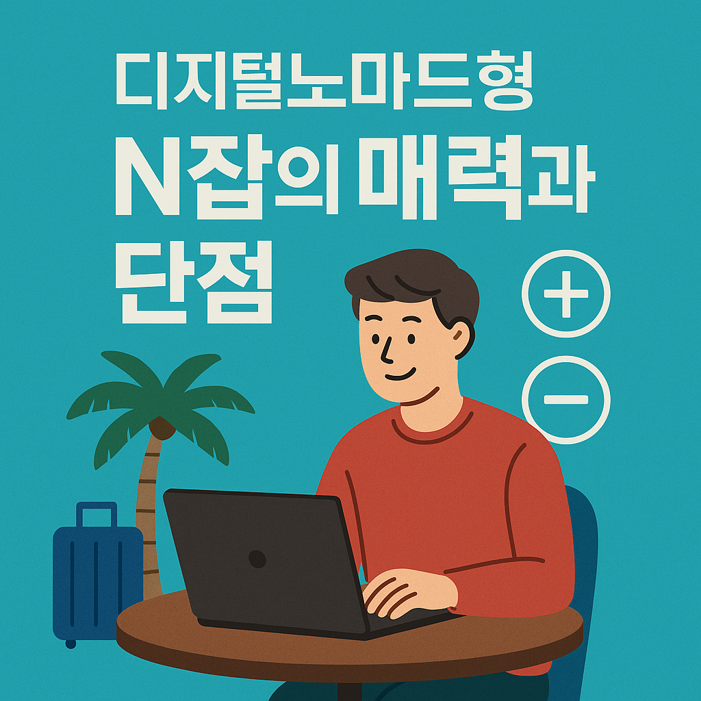 디지털노마드형 N잡의 매력과 단점