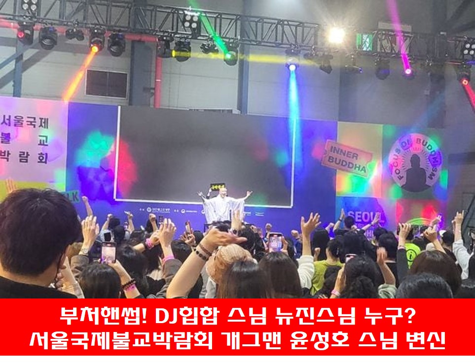 뉴진스님 힙한 무대 공연 사진