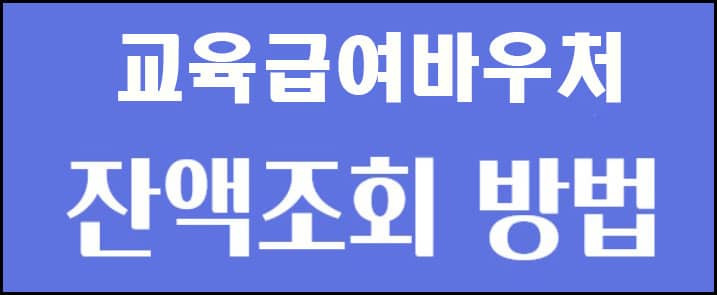 잔액조회