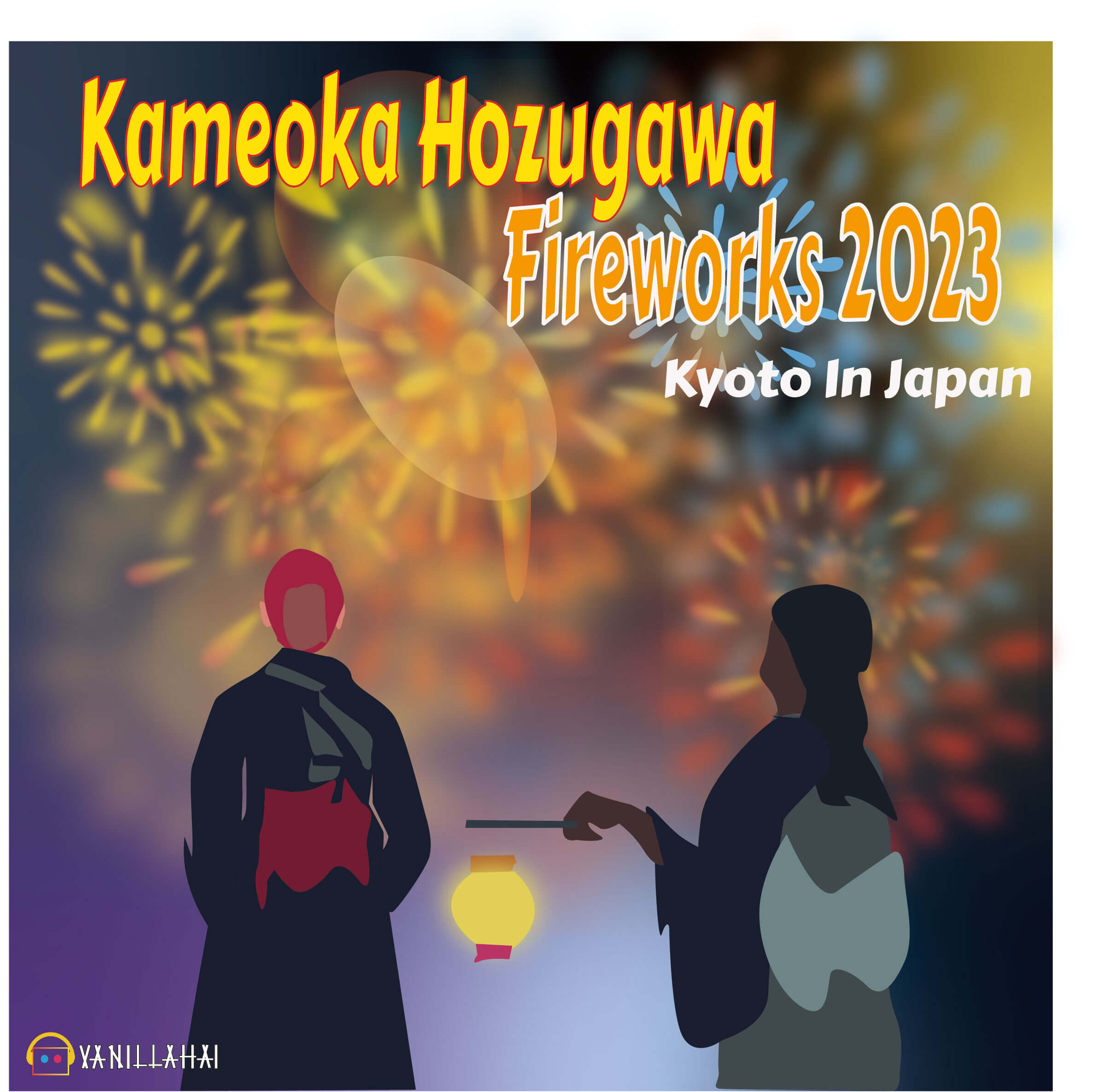 Kameoka Hozukawa Fireworks 2023
