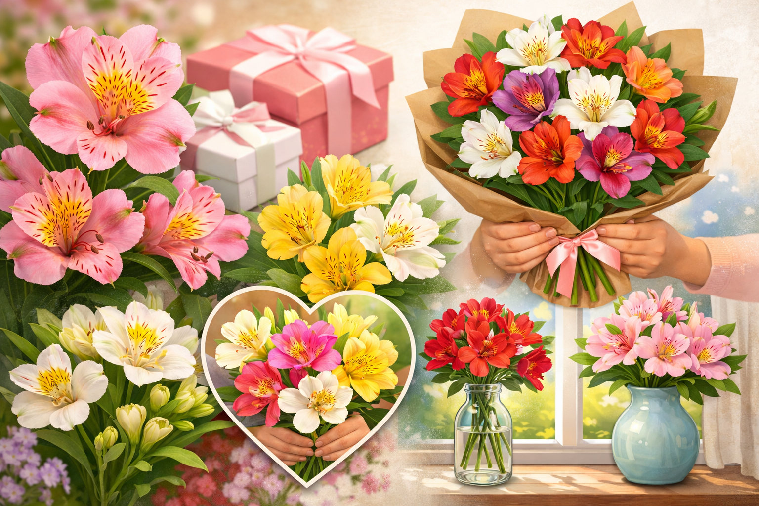 알스트로메리아 꽃말