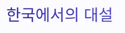 한국 대설