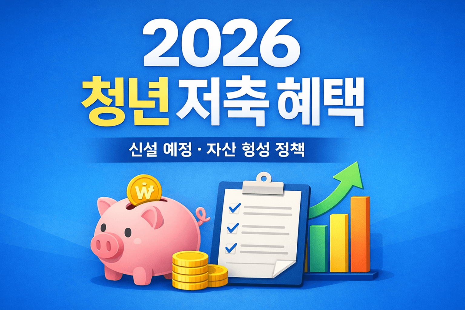 2026년 신설 예정 청년 저축 지원 혜택-썸네일