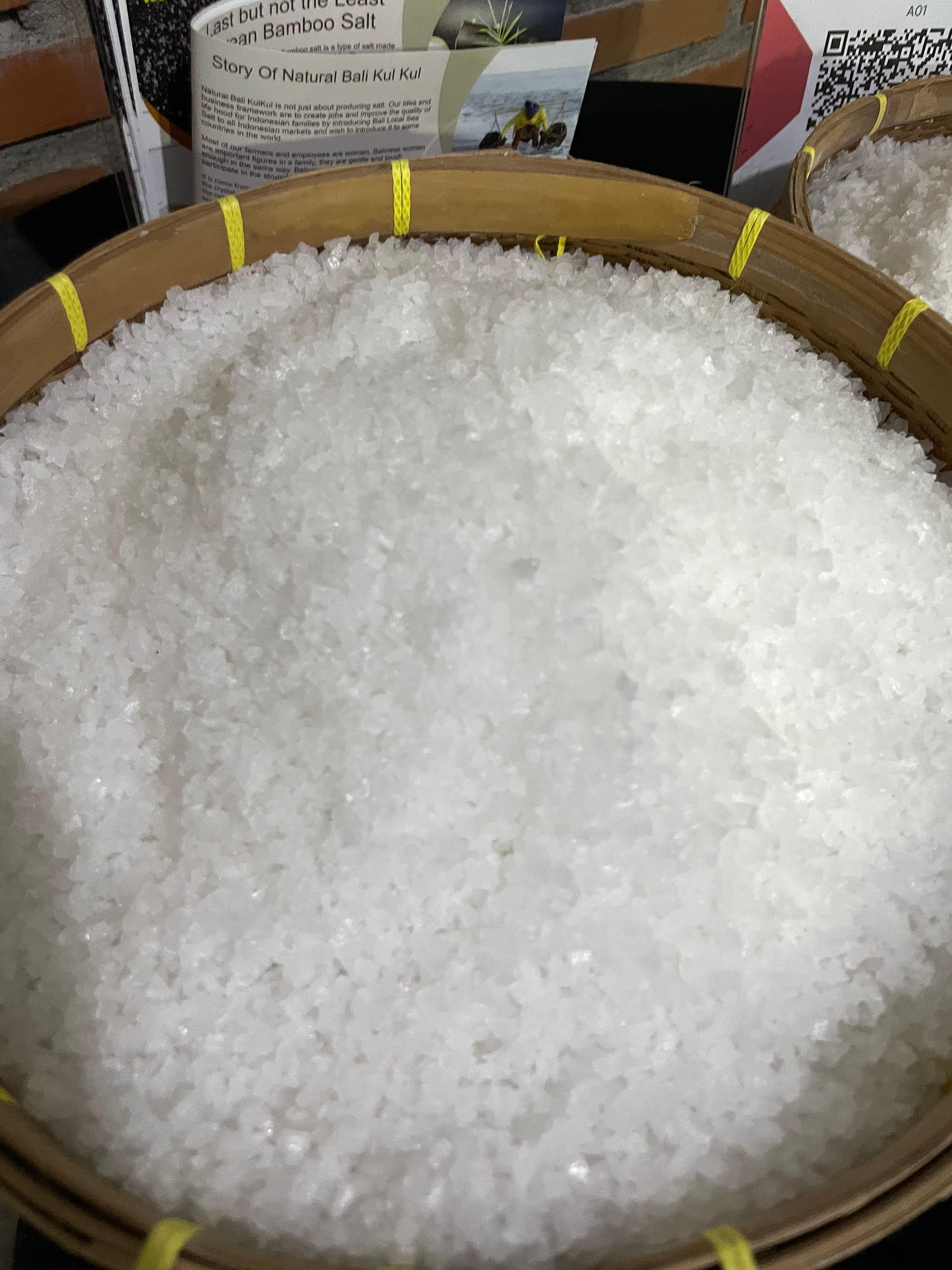 발리 천일염 소금 맛있는 요리 소금 외국소금 외국천일염 