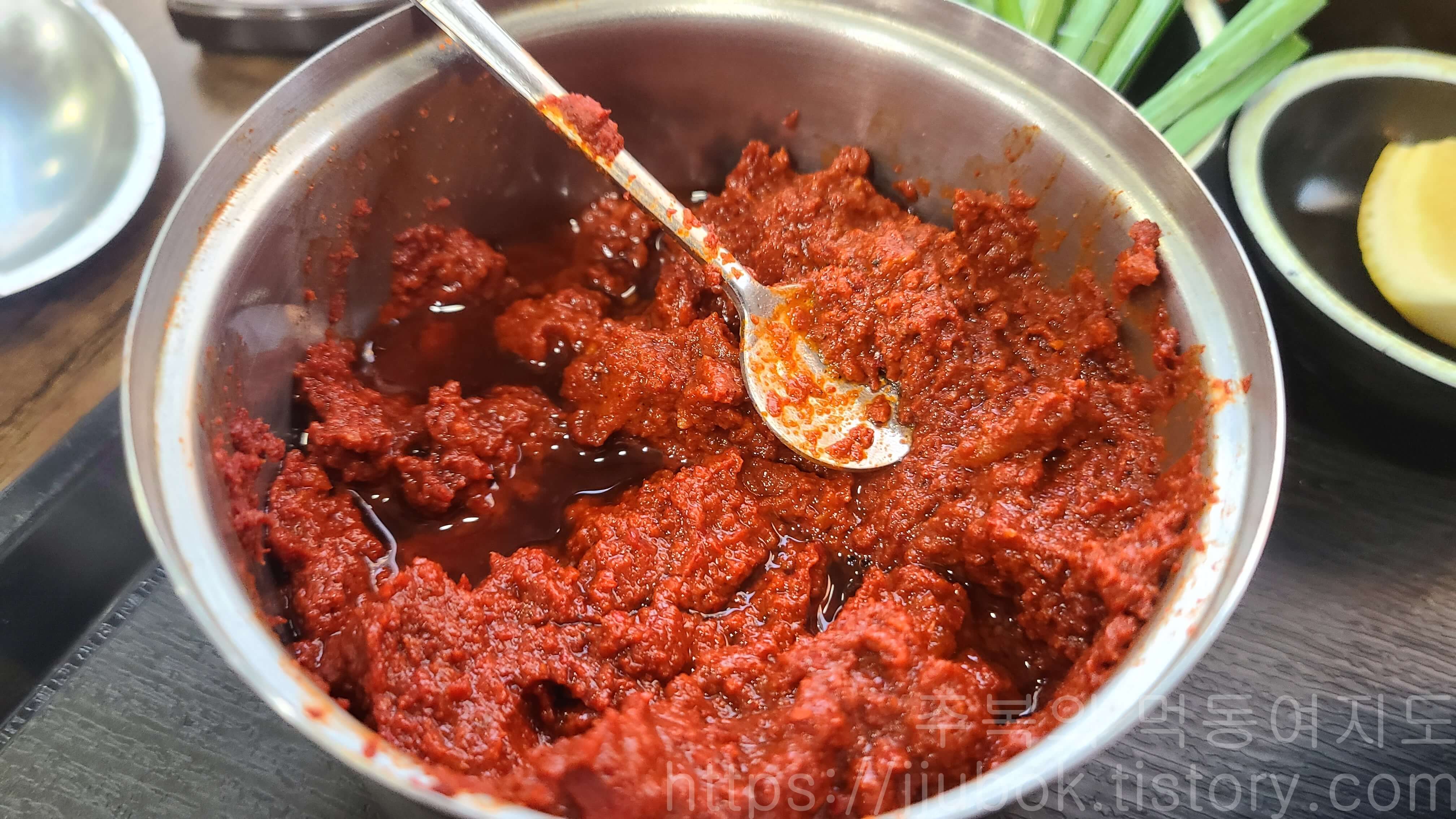 신포순대-양념-다대기