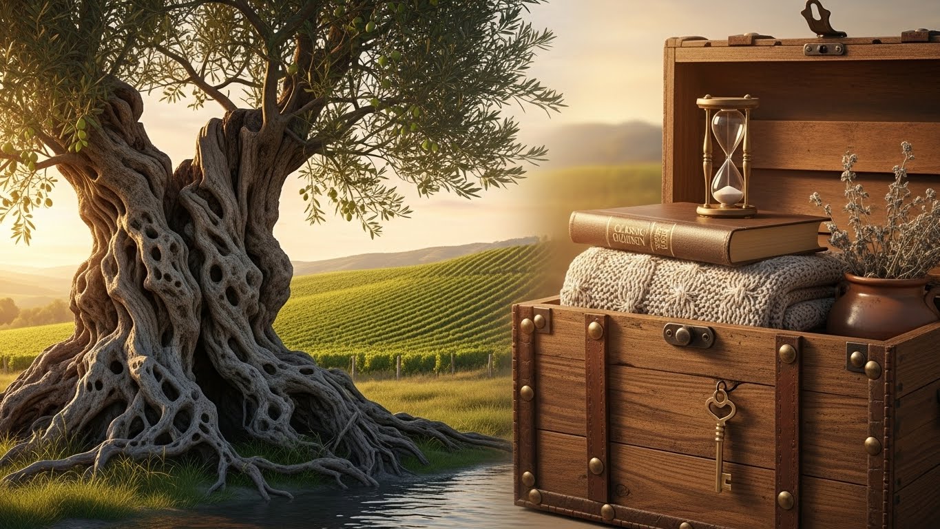 장수하는 삶과 노후 준비를 상징하는 이미지