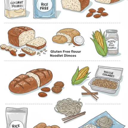 글루텐프리 대체 식품