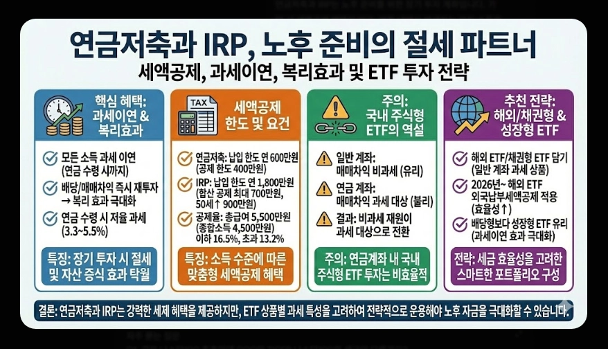 국내 주식형 ETF 세금 [2026년 개정] 유형별 비교 및 ISA&middot;연금 절세 계좌 활용법