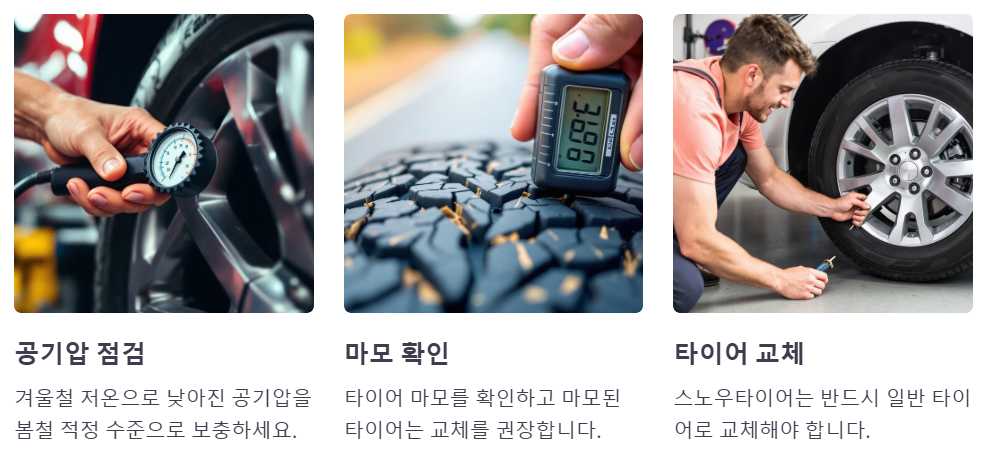 타이어 점검