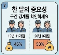 구간 경계 안내