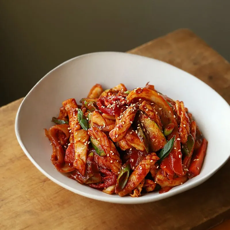 오징어 볶음 맛있게 만드는법과 밥도둑 레시피_2