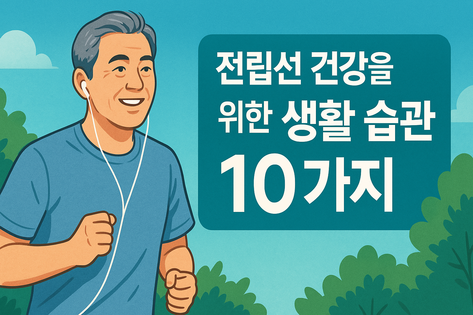 전립선 건강을 위한 생활 습관 10가지