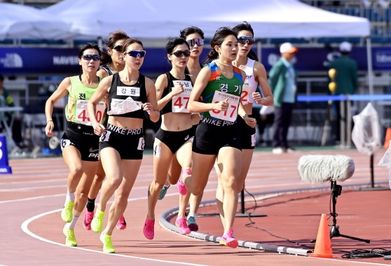 전국체육대회 육상경기 사진