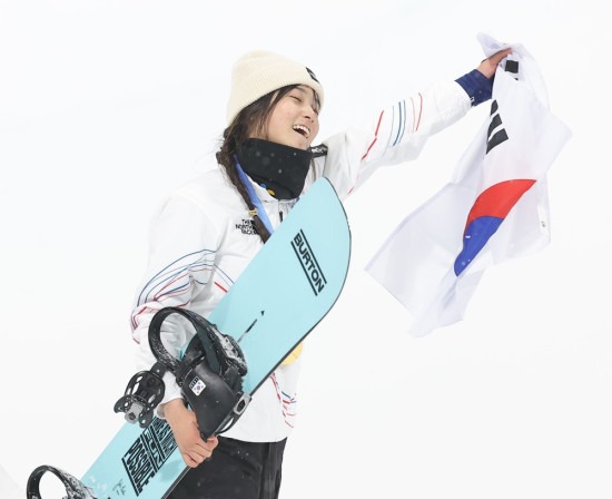 스노보드 최가온 선수