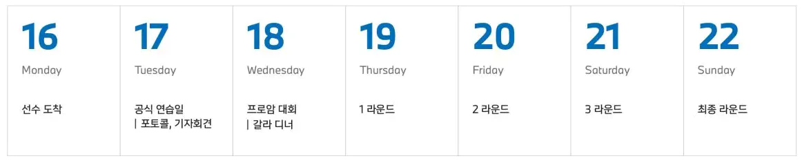 2023BMW레이디스챔피언십대회