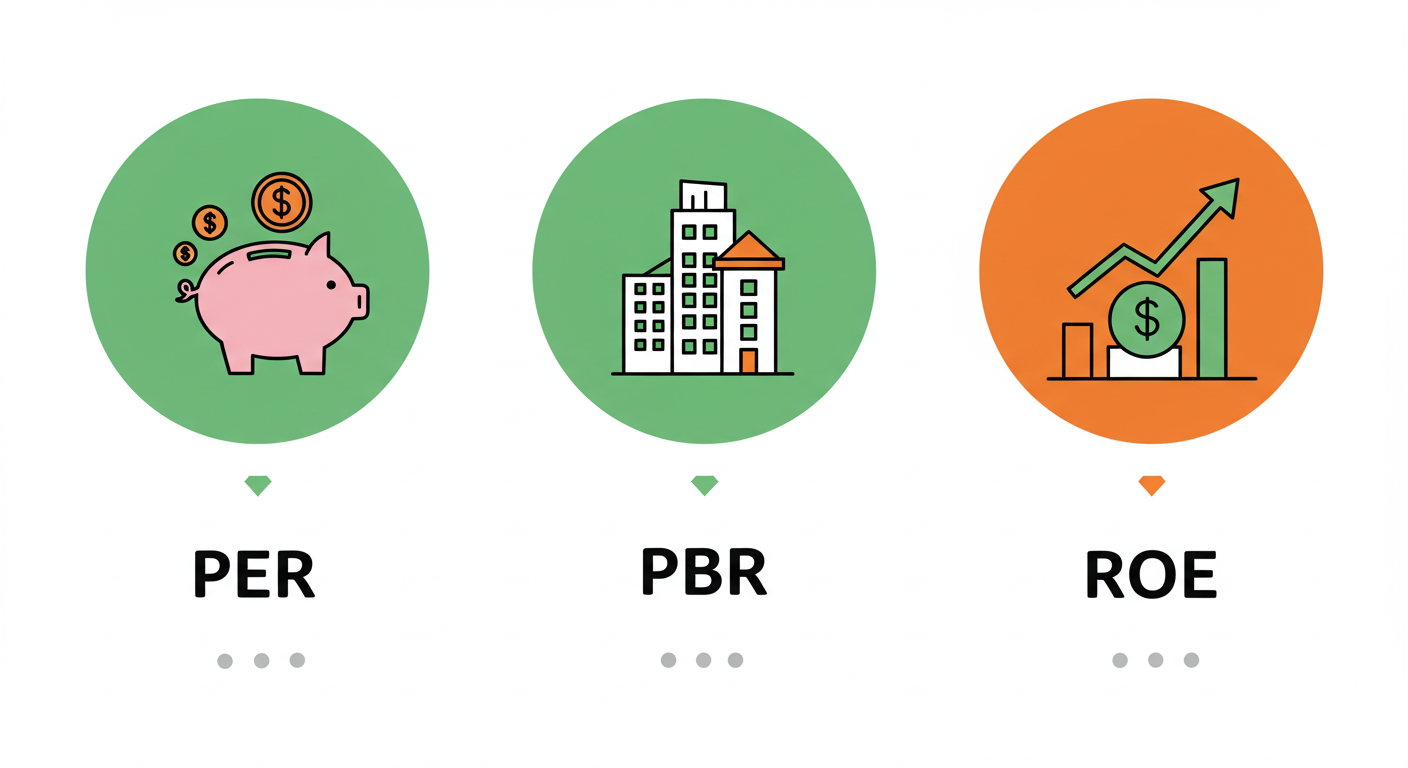PER/PBR/ROE만 알아도 성공 투자 시작