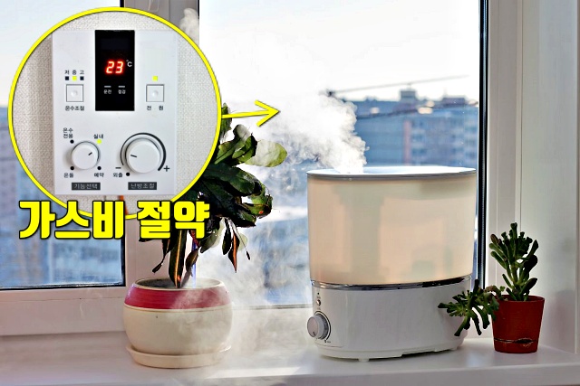 가습기 효능 보일러 가스비 절약방법, 생활 팁줌 매일꿀정보