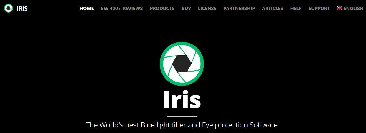 Iris 누리집 캡처