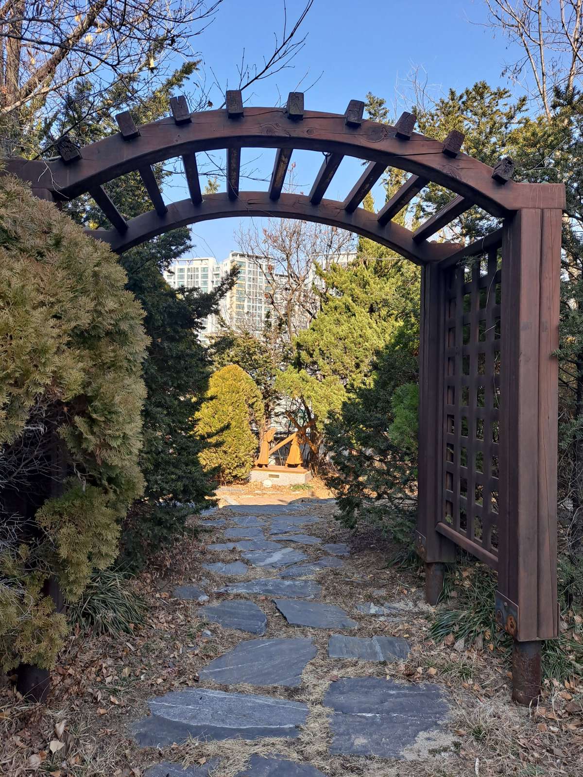 십자가의 길 산책 끝