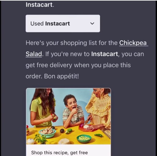 챗GPT로 구매하는 앱까지 연동되는 모습