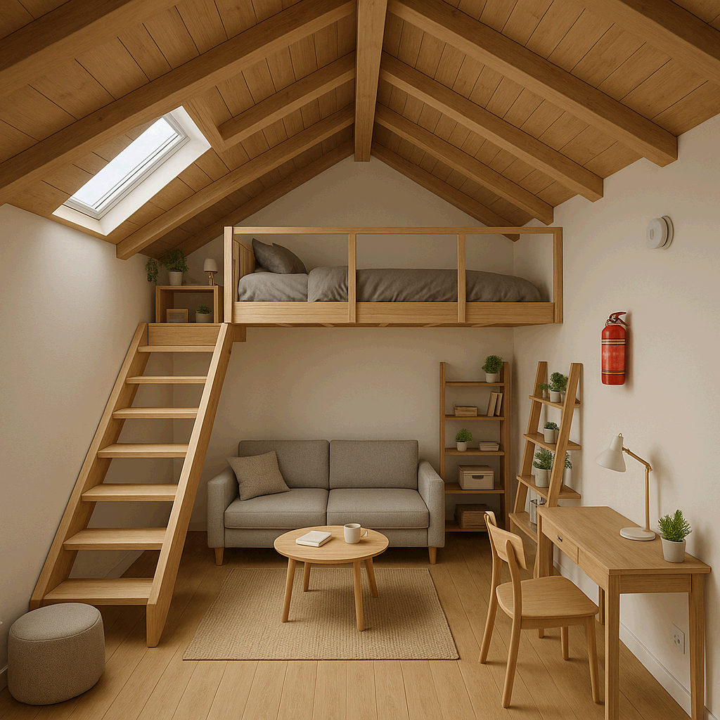 1인 가구 다락 공간 인테리어와 안전·위생 최적화 전략