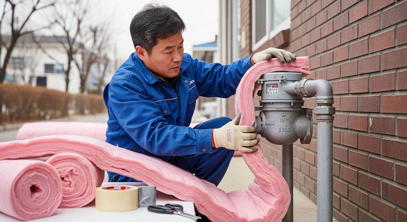 겨울철 수도 동파 예방 방법