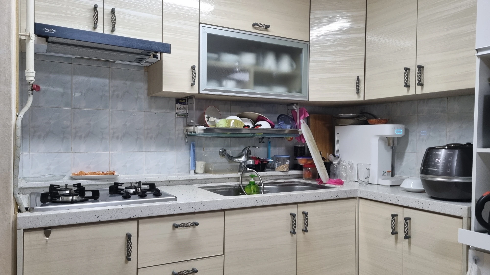 싱크대 손잡이 개수