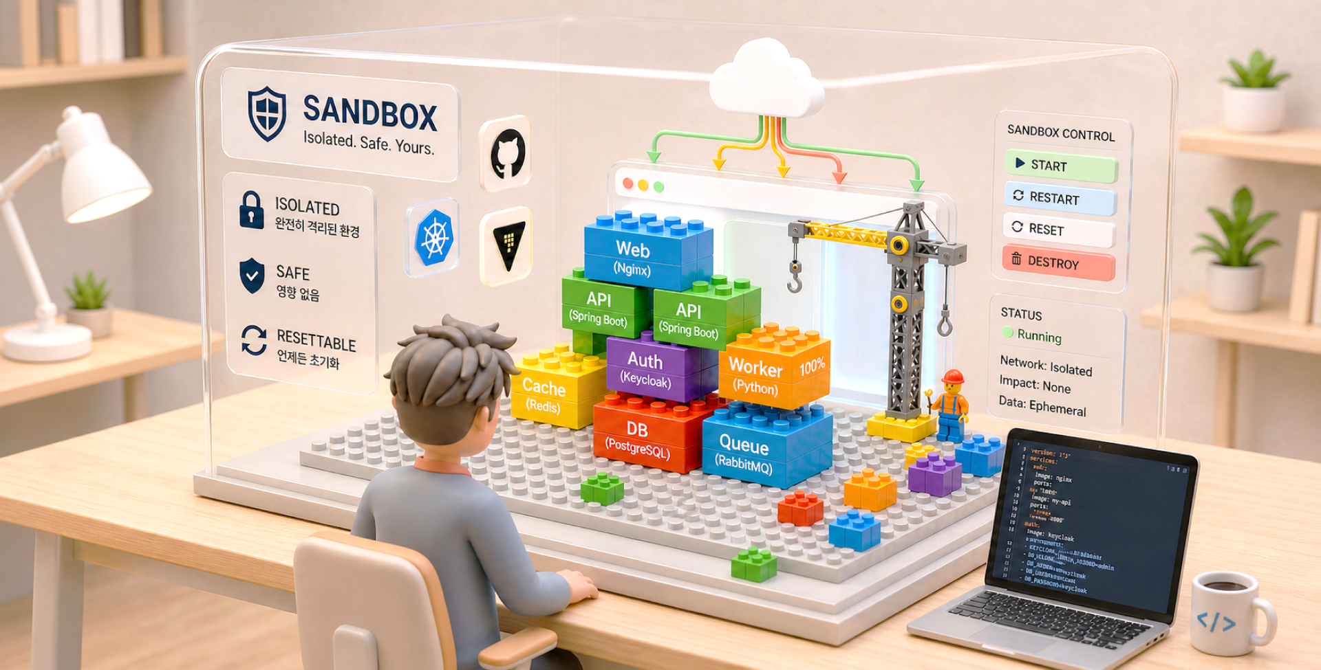 Kubernetes와 ArgoCD 기반 개발자 Sandbox 테스트 환경