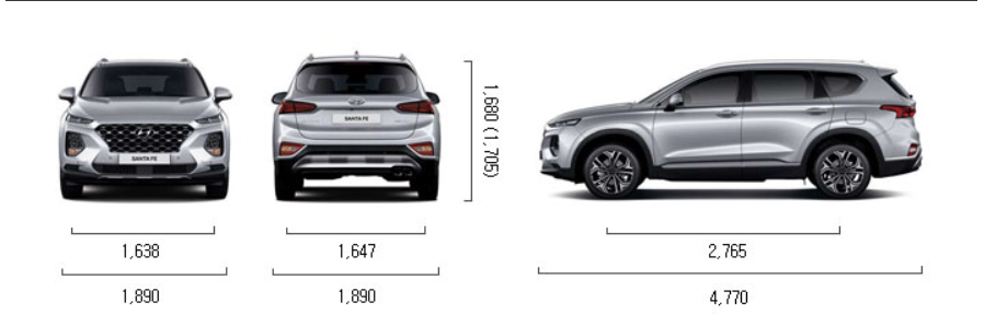 싼타페 tm 중고차 가격 제원 연비 오너평가 특장점