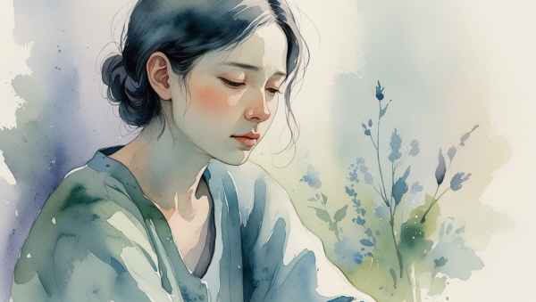 ISFP는 섬세한 감성과 미적 감수성을 지닌 유형으로, 조용하지만 깊이 있는 사람입니다에 관한 그림