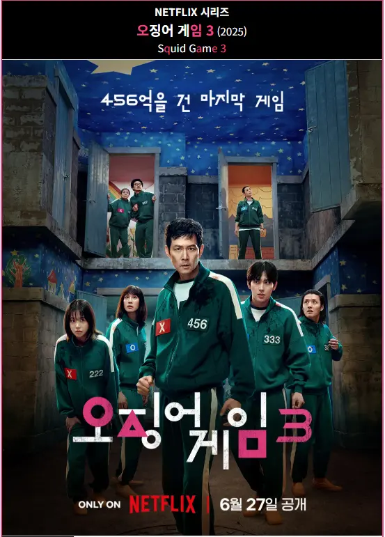 오징어게임 시즌3: 전 세계가 주목한 K-드라마의 완결