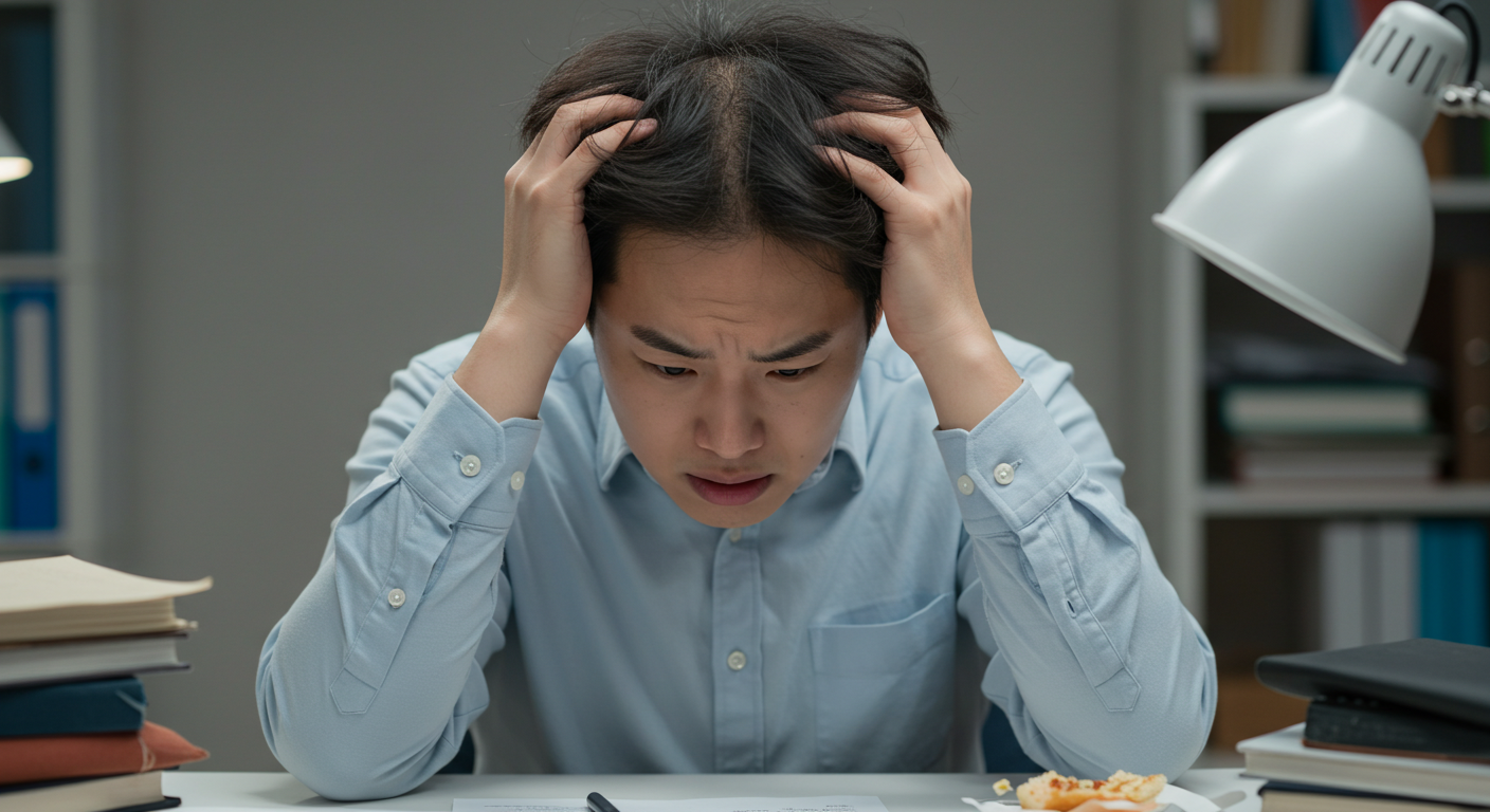 정수리 탈모 헤어스타일