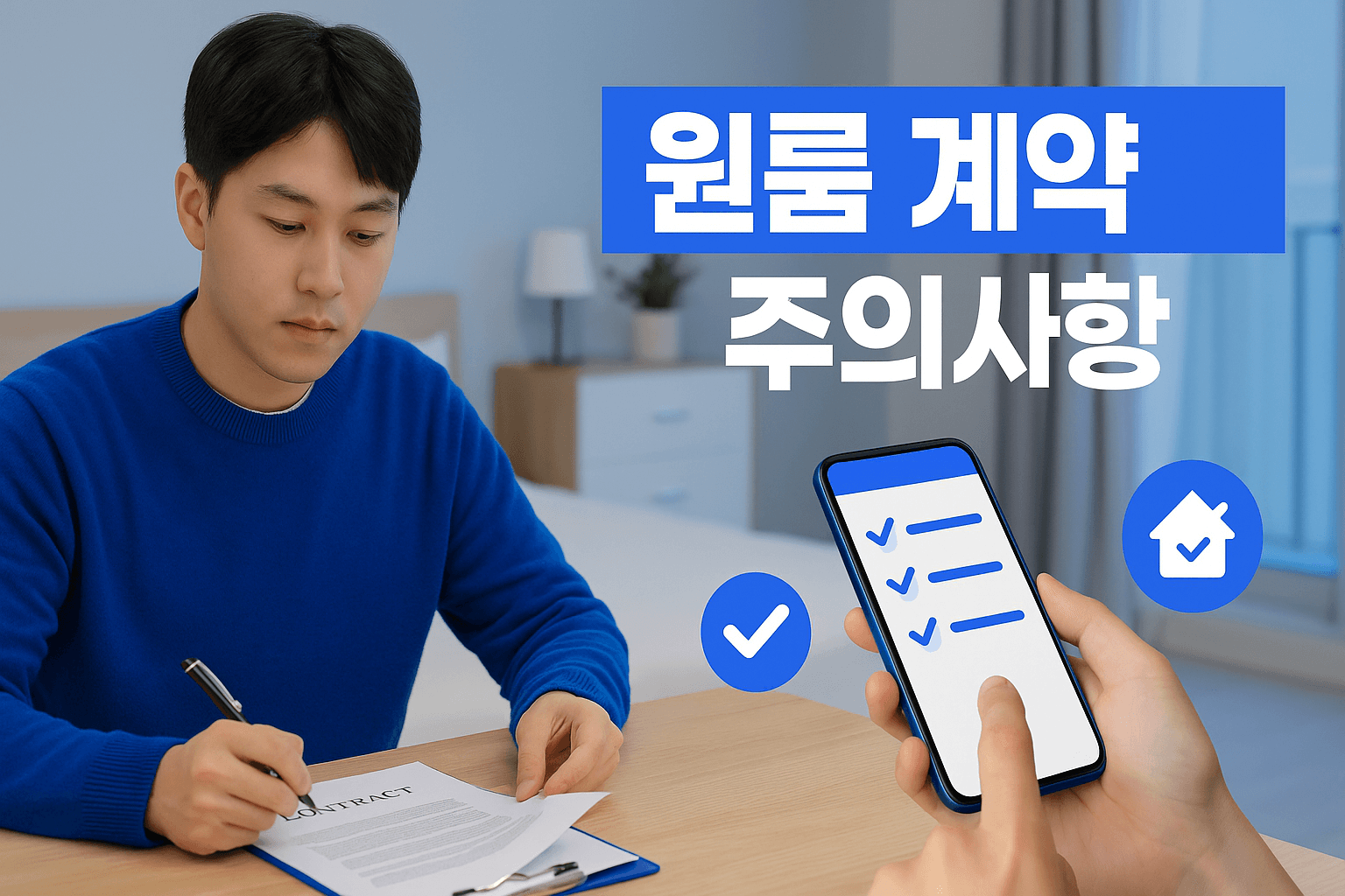 원룸 계약시 주의사항 8가지 ❘ 2025년 청년 필수 체크리스트