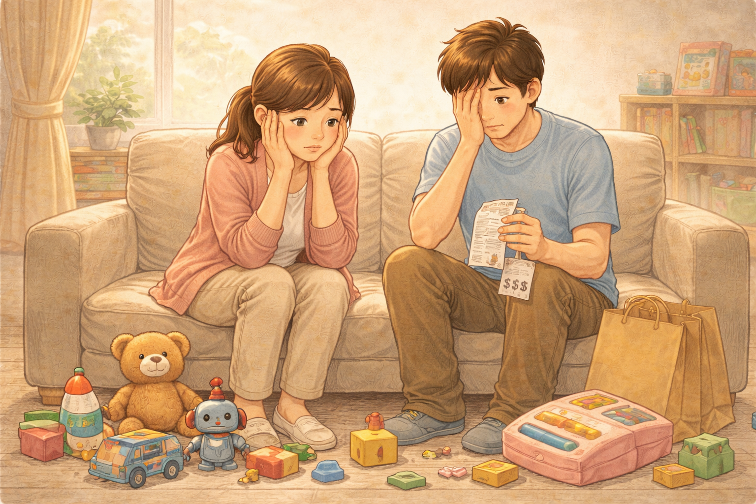 장난감 선택에 왜 죄책감이 따라올까