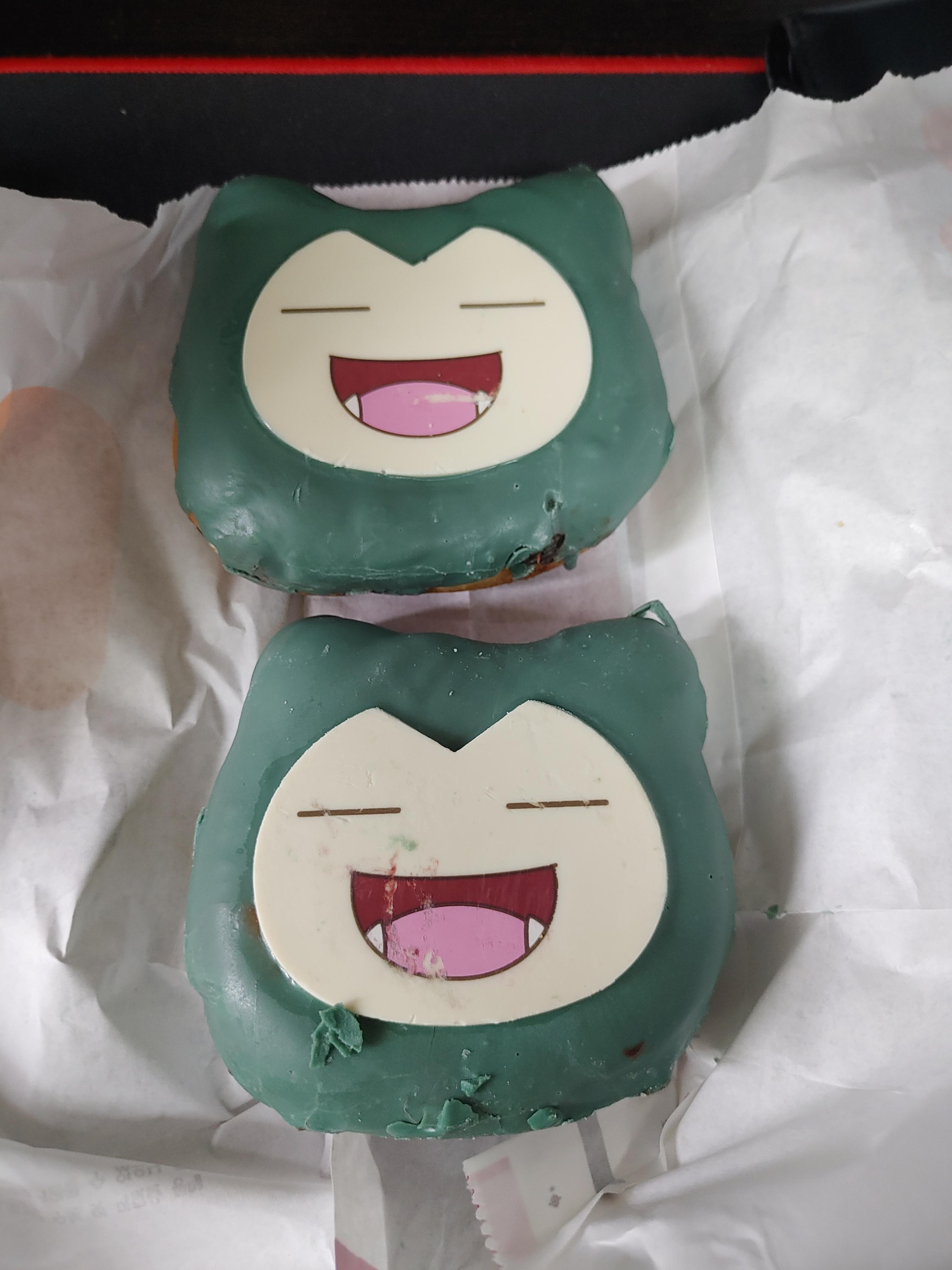 배고픈 잠만보 도넛