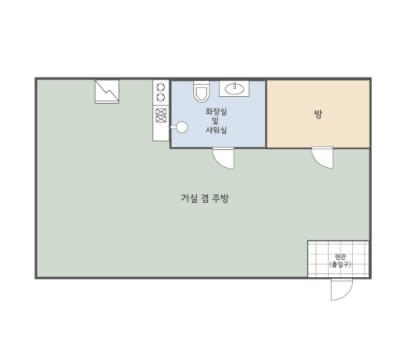 휴양관-6인실배치도